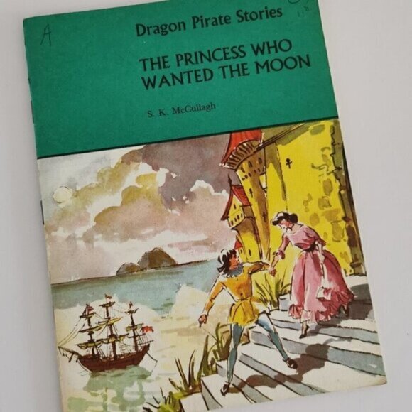 Princess Who Wanted Moon by Sheila McCullagh Student Reader Book 1970s Pirates - Picture 1 of 8